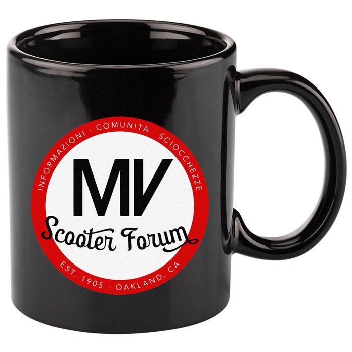 Mv Scooter Forum Est 1905 .Png 11oz C Handle Ceramic Mug