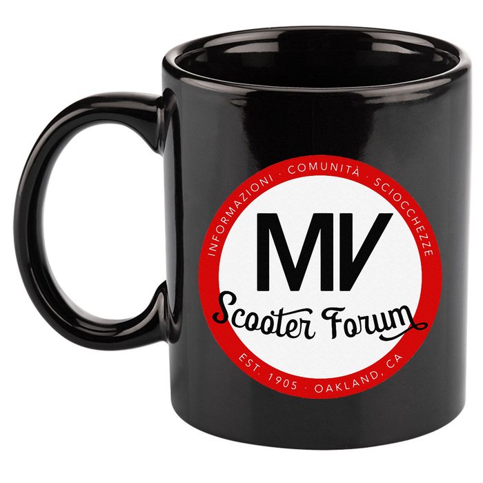 Mv Scooter Forum Est 1905 .Png 11oz C Handle Ceramic Mug
