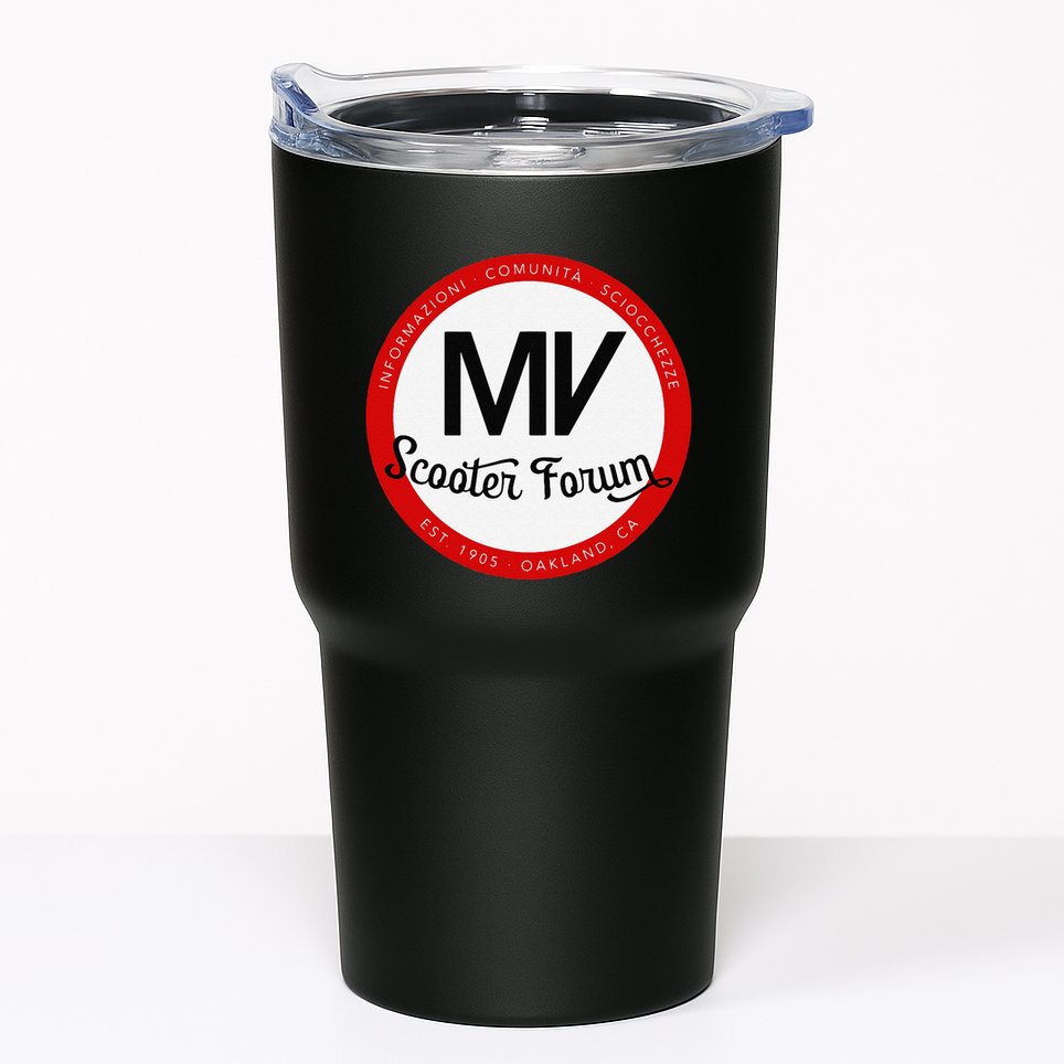 Mv Scooter Forum Est 1905 .Png Tumbler