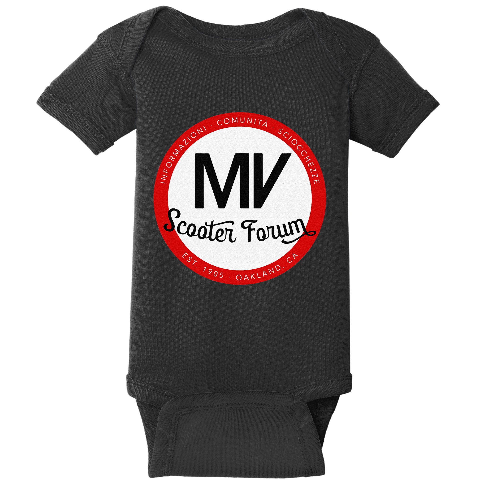 Mv Scooter Forum Est 1905 .Png Baby Bodysuit