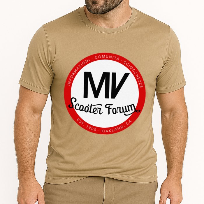 Mv Scooter Forum Est 1905 .Png Cooling Performance Crew T-Shirt