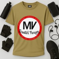 Mv Scooter Forum Est 1905 .Png Cooling Performance Crew T-Shirt