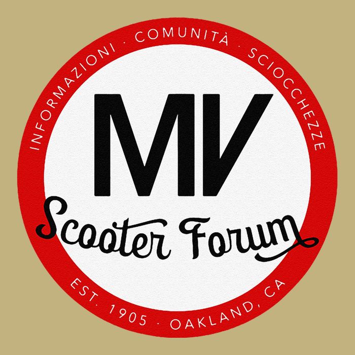 Mv Scooter Forum Est 1905 .Png Cooling Performance Crew T-Shirt