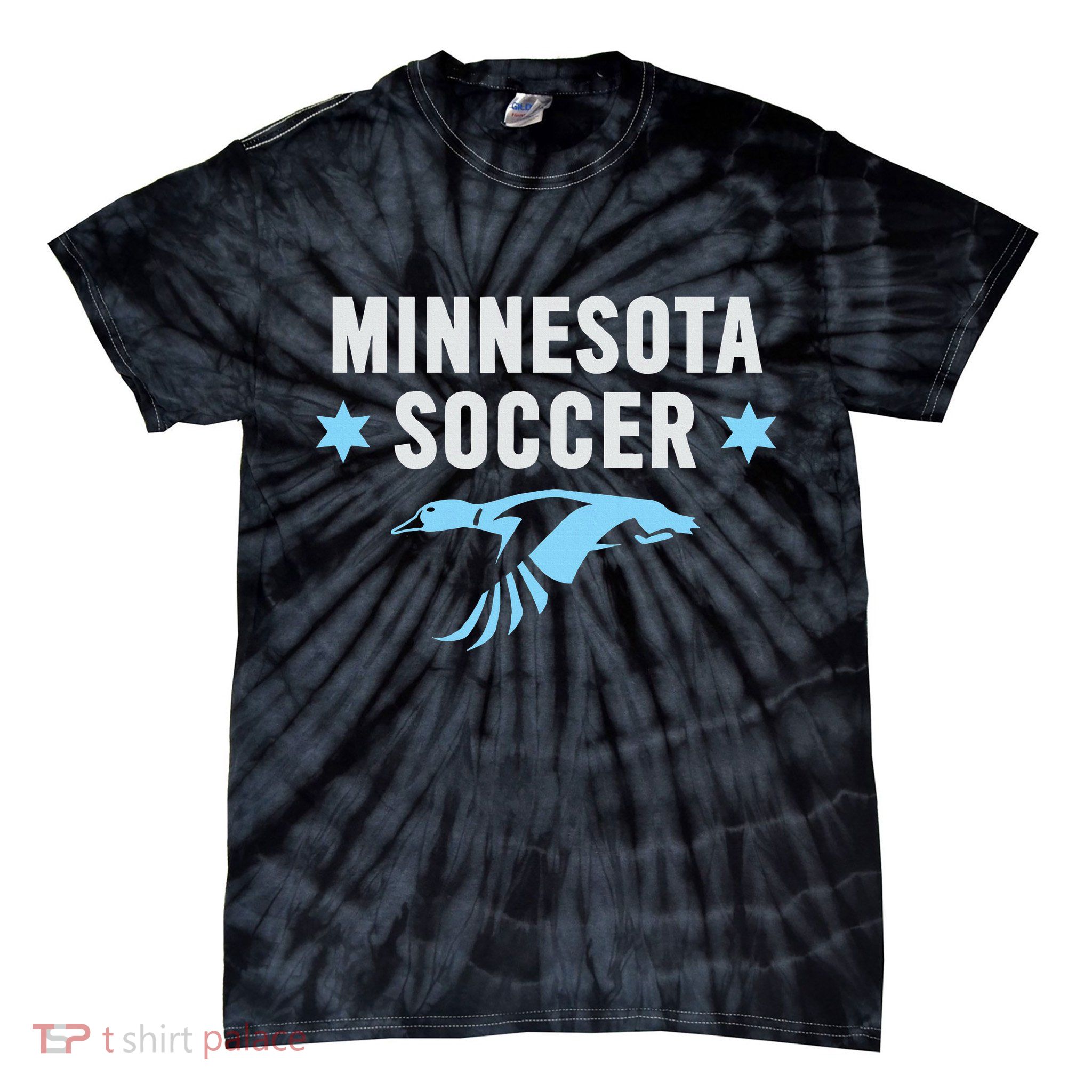 Minnesota Soccer Fan Gear Fc United Tie-Dye T-Shirt
