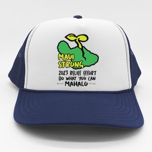 Maui Strong Fundraiser Lahaina Banyan Tree Trucker Hat