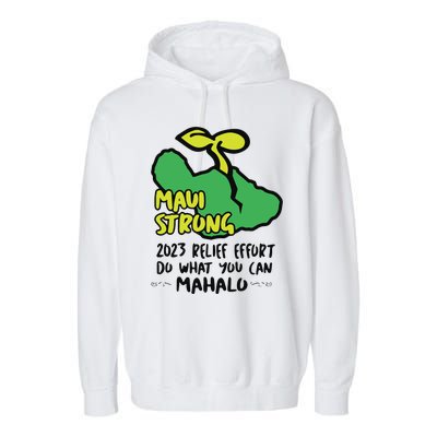 Maui Strong Fundraiser Lahaina Banyan Tree Garment-Dyed Fleece Hoodie