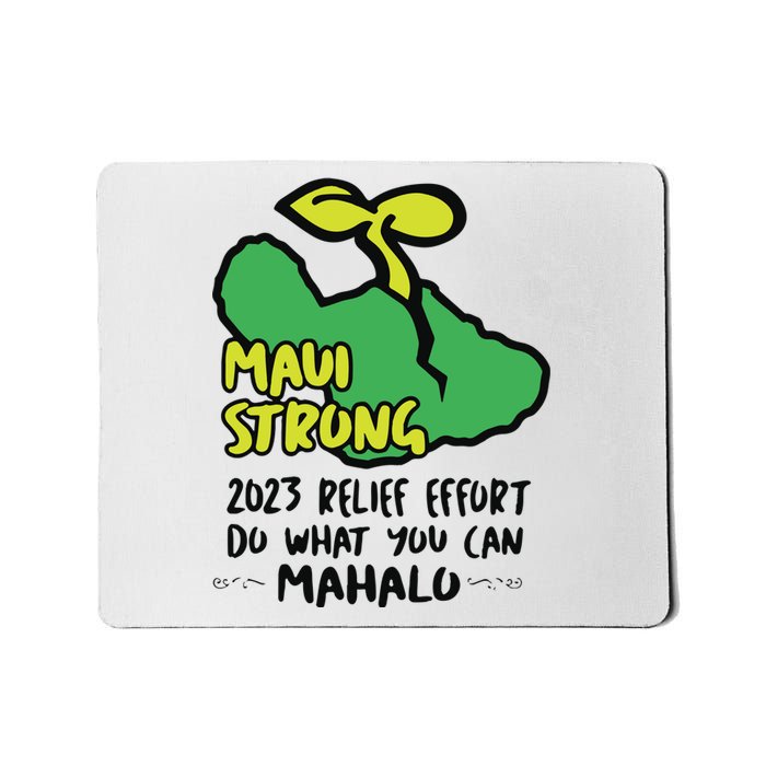 Maui Strong Fundraiser Lahaina Banyan Tree Mousepad