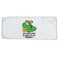 Maui Strong Fundraiser Lahaina Banyan Tree Large Microfiber Waffle Golf Towel