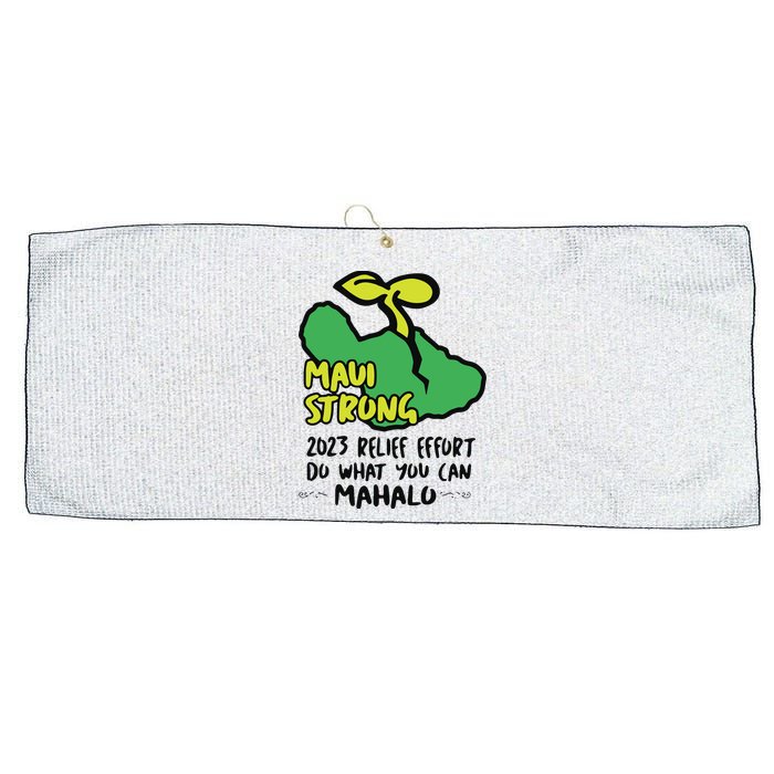 Maui Strong Fundraiser Lahaina Banyan Tree Large Microfiber Waffle Golf Towel