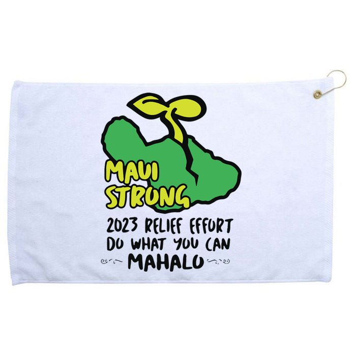 Maui Strong Fundraiser Lahaina Banyan Tree Grommeted Golf Towel