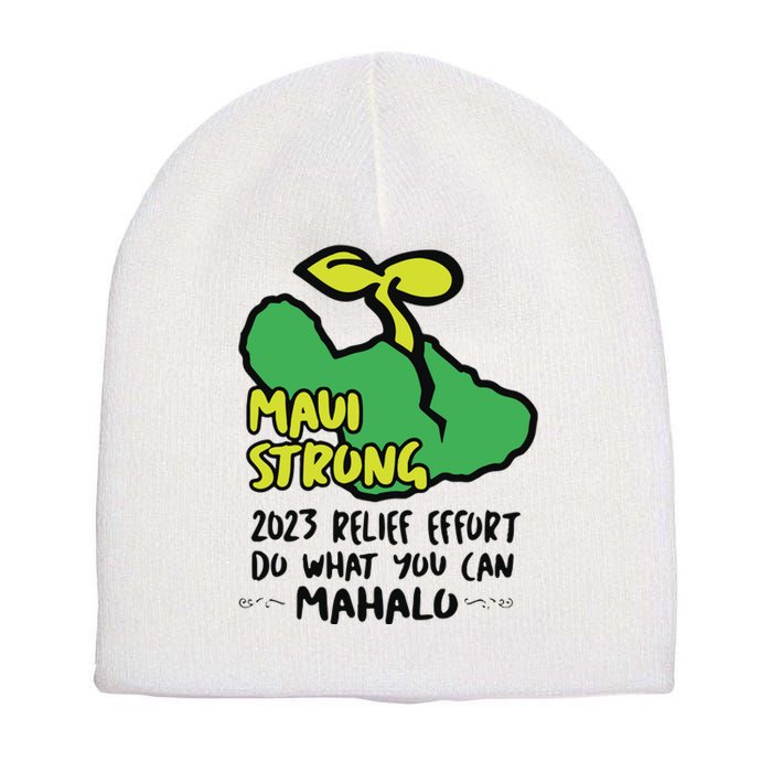 Maui Strong Fundraiser Lahaina Banyan Tree Short Acrylic Beanie