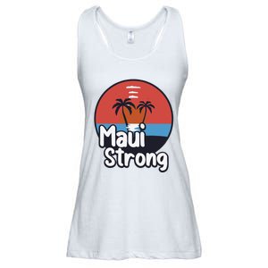 Maui Strong Fundraiser Support For Hawaii Fire Victims Maui Wildfire Ladies Essential Flowy Tank