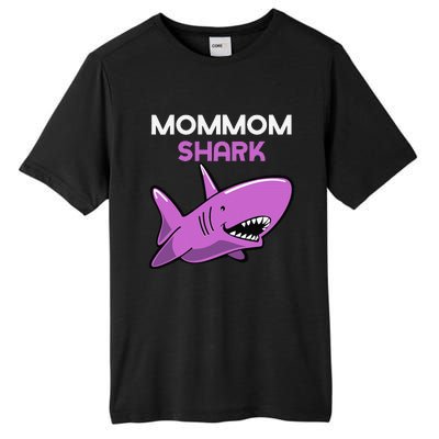 MomMom Shark Funny Family MomMom Tall Fusion ChromaSoft Performance T-Shirt