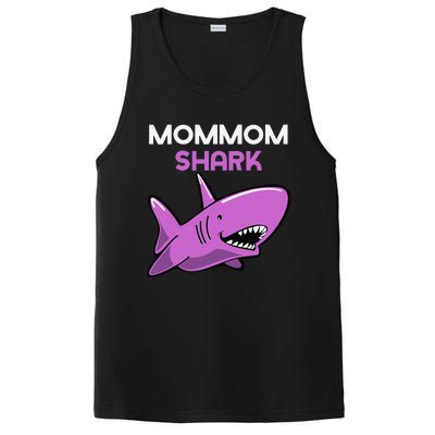 MomMom Shark Funny Family MomMom PosiCharge Competitor Tank