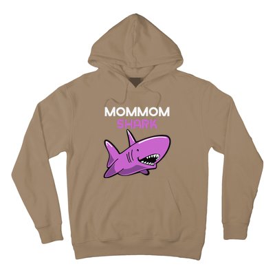 MomMom Shark Funny Family MomMom Hoodie