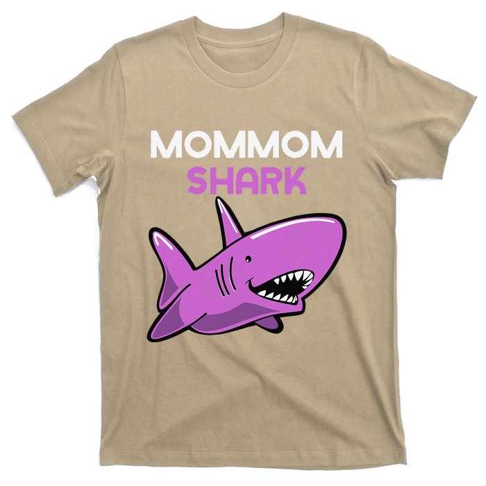 MomMom Shark Funny Family MomMom T-Shirt