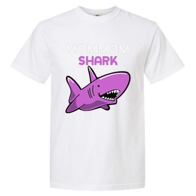 MomMom Shark Funny Family MomMom Garment-Dyed Heavyweight T-Shirt