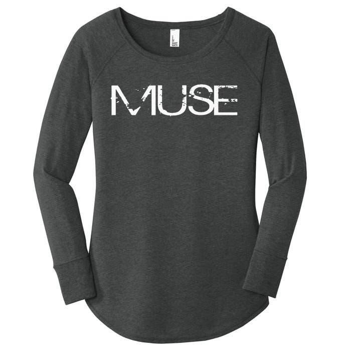 Muse Slim Fit Women's Perfect Tri Tunic Long Sleeve Shirt