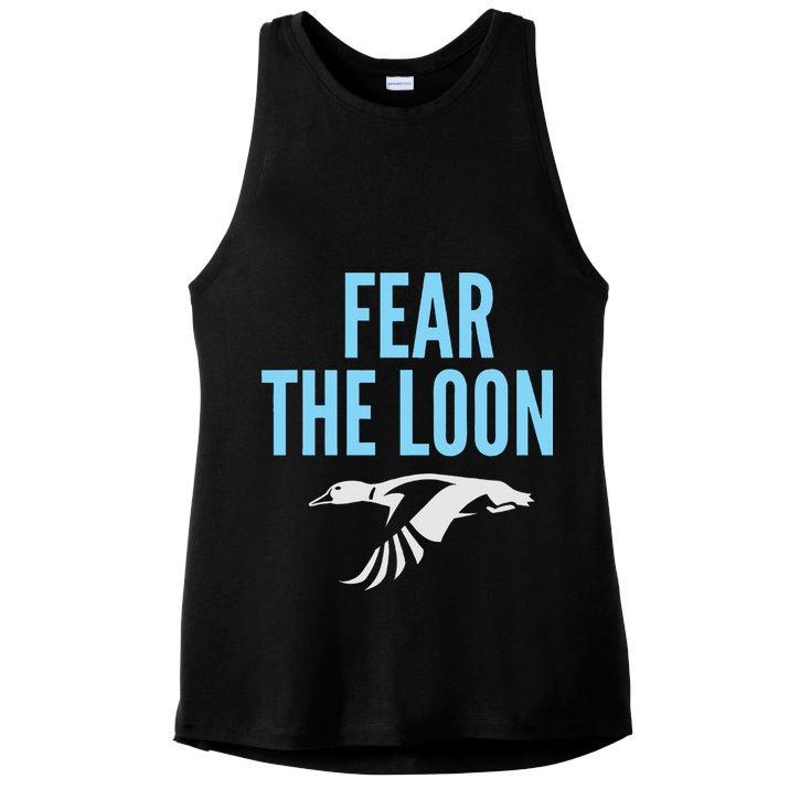 Minnesota Soccer Fear The Loon Fc Ladies PosiCharge Tri-Blend Wicking Tank