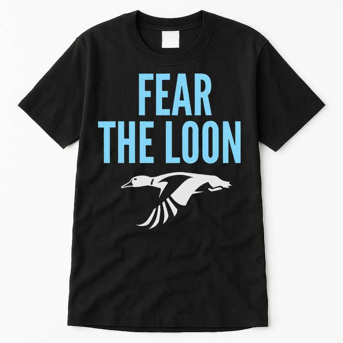 Minnesota Soccer Fear The Loon Fc Tall T-Shirt