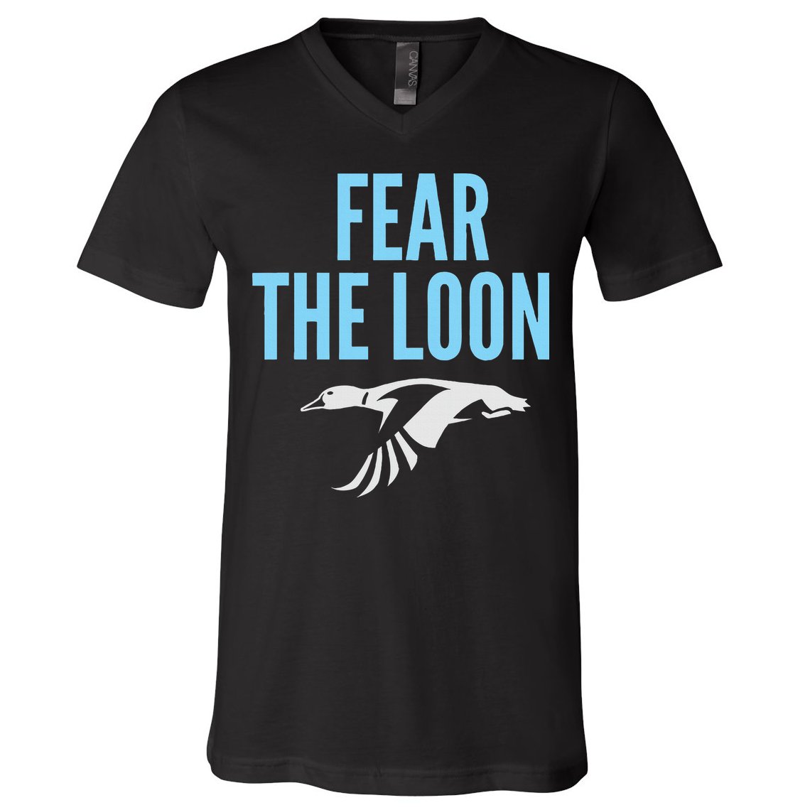 Minnesota Soccer Fear The Loon Fc V-Neck T-Shirt