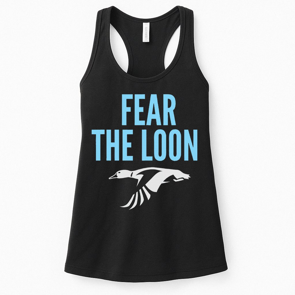 Minnesota Soccer Fear The Loon Fc Womens Tank Top