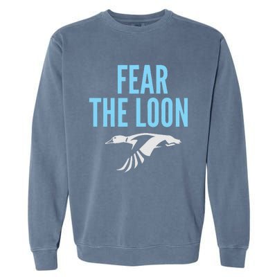 Minnesota Soccer Fear The Loon Fc Garment-Dyed Sweatshirt