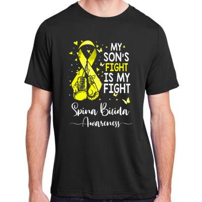 My Son's Fight Is My Fight Spina Bifida Awareness Adult ChromaSoft Performance T-Shirt