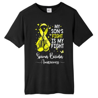 My Son's Fight Is My Fight Spina Bifida Awareness Tall Fusion ChromaSoft Performance T-Shirt