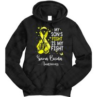 My Son's Fight Is My Fight Spina Bifida Awareness Tie Dye Hoodie