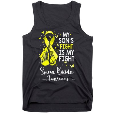 My Son's Fight Is My Fight Spina Bifida Awareness Tank Top