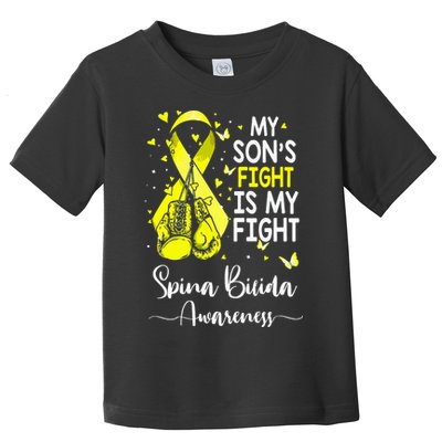 My Son's Fight Is My Fight Spina Bifida Awareness Toddler T-Shirt