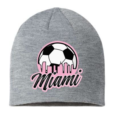 Miami Soccer Fans Related Products Sustainable Beanie