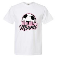 Miami Soccer Fans Related Products Garment-Dyed Heavyweight T-Shirt