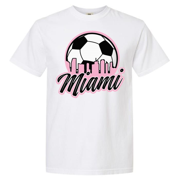 Miami Soccer Fans Related Products Garment-Dyed Heavyweight T-Shirt