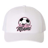 Miami Soccer Fans Related Products Yupoong Adult 5-Panel Trucker Hat