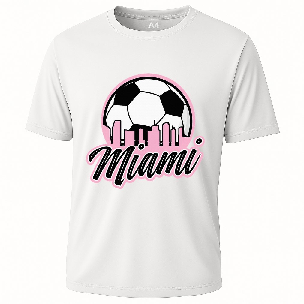 Miami Soccer Fans Related Products Cooling Performance Crew T-Shirt