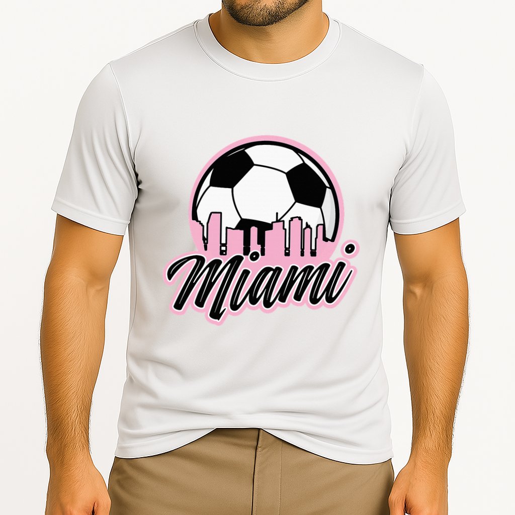 Miami Soccer Fans Related Products Cooling Performance Crew T-Shirt