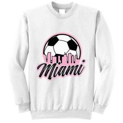 Miami Soccer Fans Related Products Sweatshirt