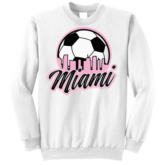 Miami Soccer Fans Related Products Sweatshirt