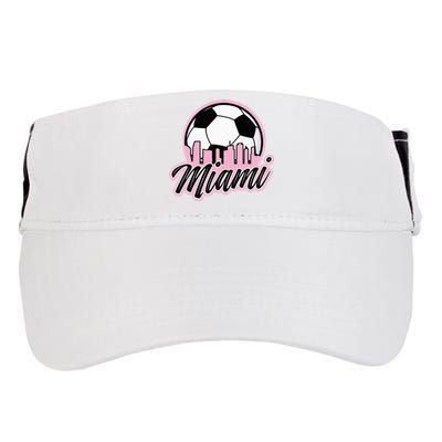 Miami Soccer Fans Related Products Adult Drive Performance Visor