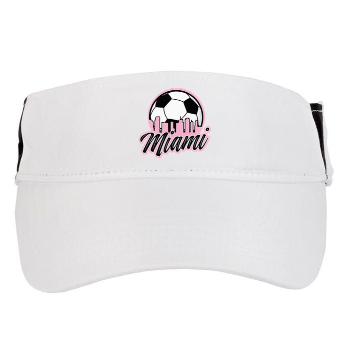 Miami Soccer Fans Related Products Adult Drive Performance Visor