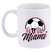 Miami Soccer Fans Related Products 11oz C Handle Ceramic Mug