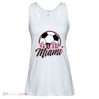 Miami Soccer Fans Related Products Ladies Essential Flowy Tank
