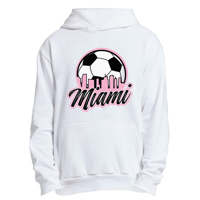 Miami Soccer Fans Related Products Urban Pullover Hoodie