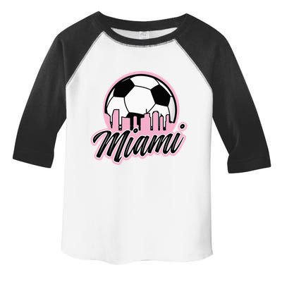 Miami Soccer Fans Related Products Toddler Fine Jersey T-Shirt