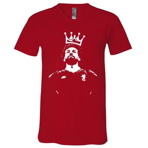 Mo Salah Football Soccer League V-Neck T-Shirt