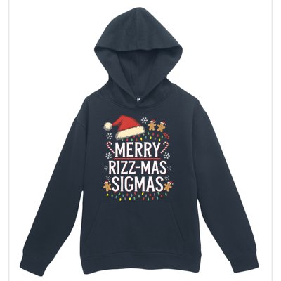 Merry Sigmas Funny Gen Alpha X Mas Santa Christmas Urban Pullover Hoodie