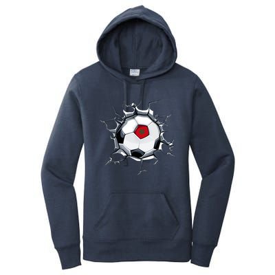 Morocco Soccer Fans Jersey Proud Moroccan Football Lovers Funny Gift Women's Pullover Hoodie