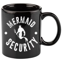 Mermaid Security Funny Swimming Costume 11oz C Handle Ceramic Mug